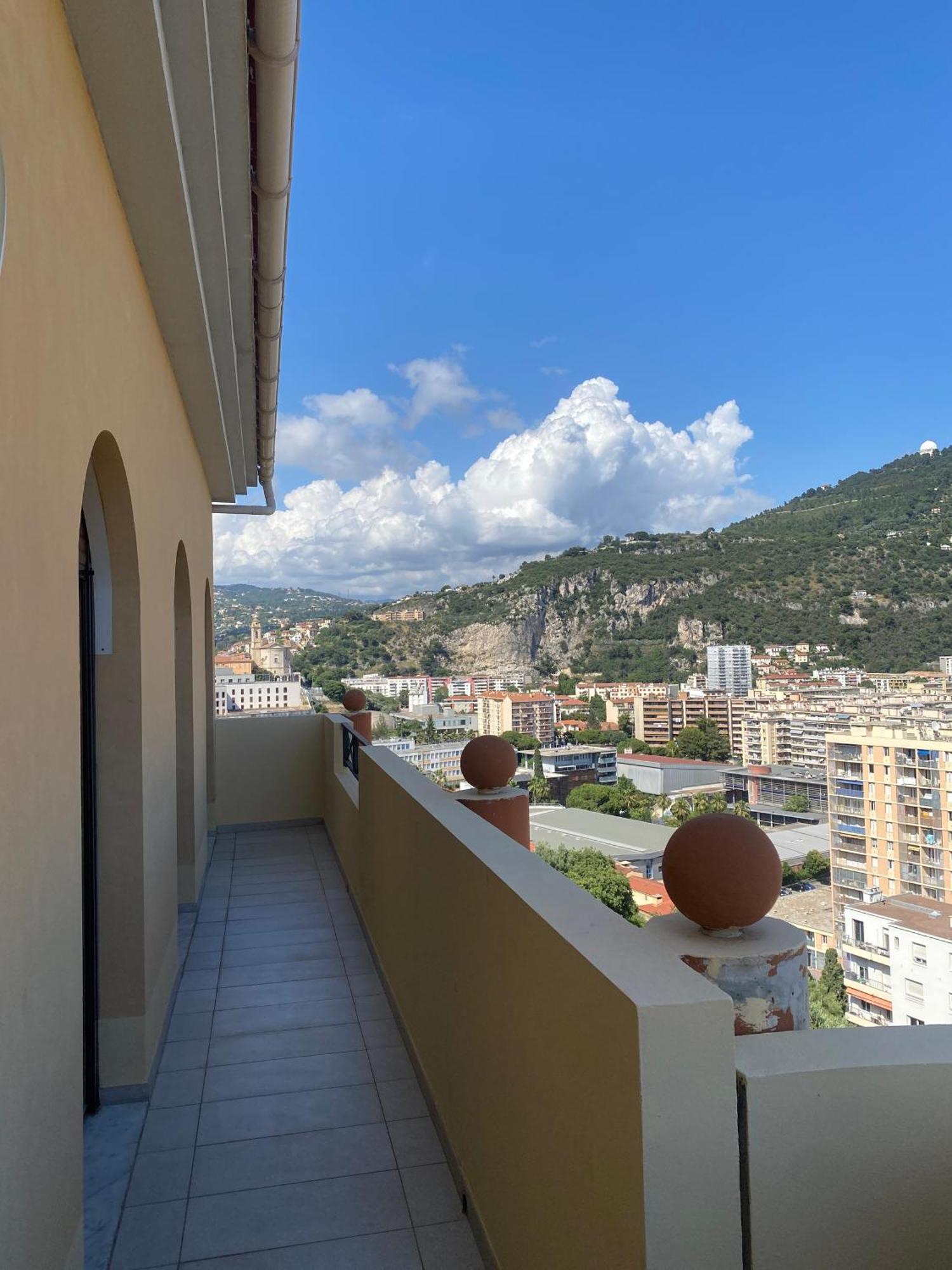Appartement-Nice 01 Vue Mer - Panoramique Wifi-Parking Esterno foto